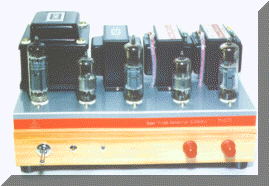 Super triode connection Ver.1 6BM8 single ended. stereo.1st model.